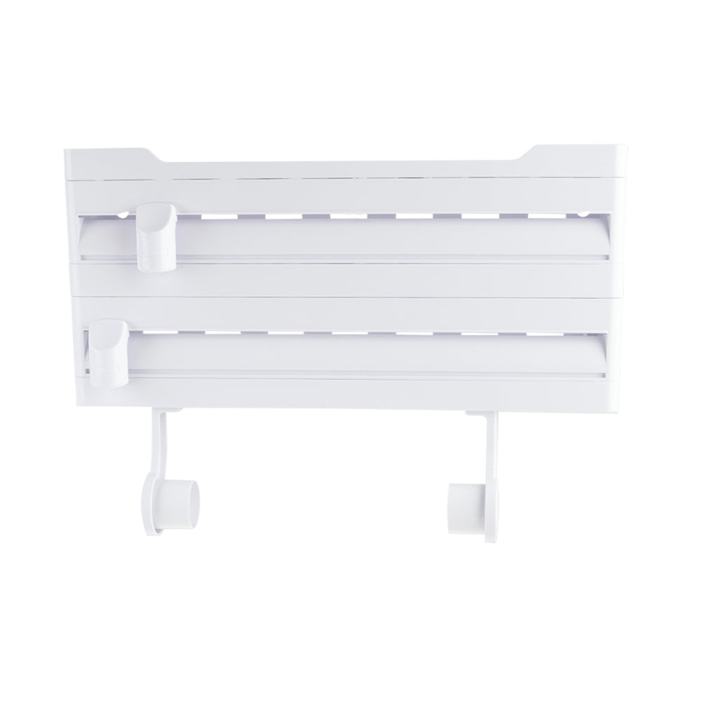 Appetito 38.3cm Roll Dispenser Home Paper Towel Holder Wall Mount White (2 Pack) — image 2