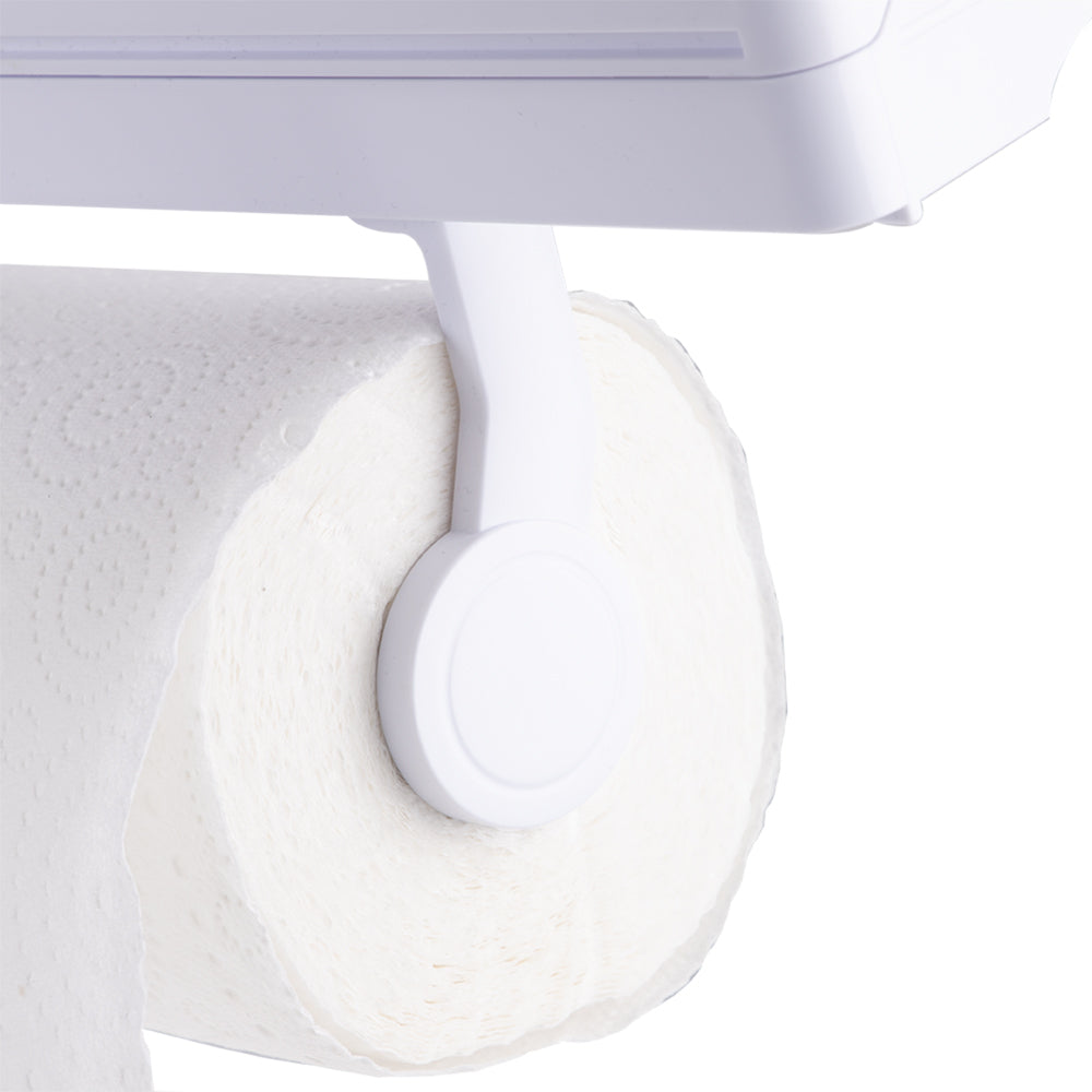 Appetito 38.3cm Roll Dispenser Home Paper Towel Holder Wall Mount White (2 Pack) — image 5