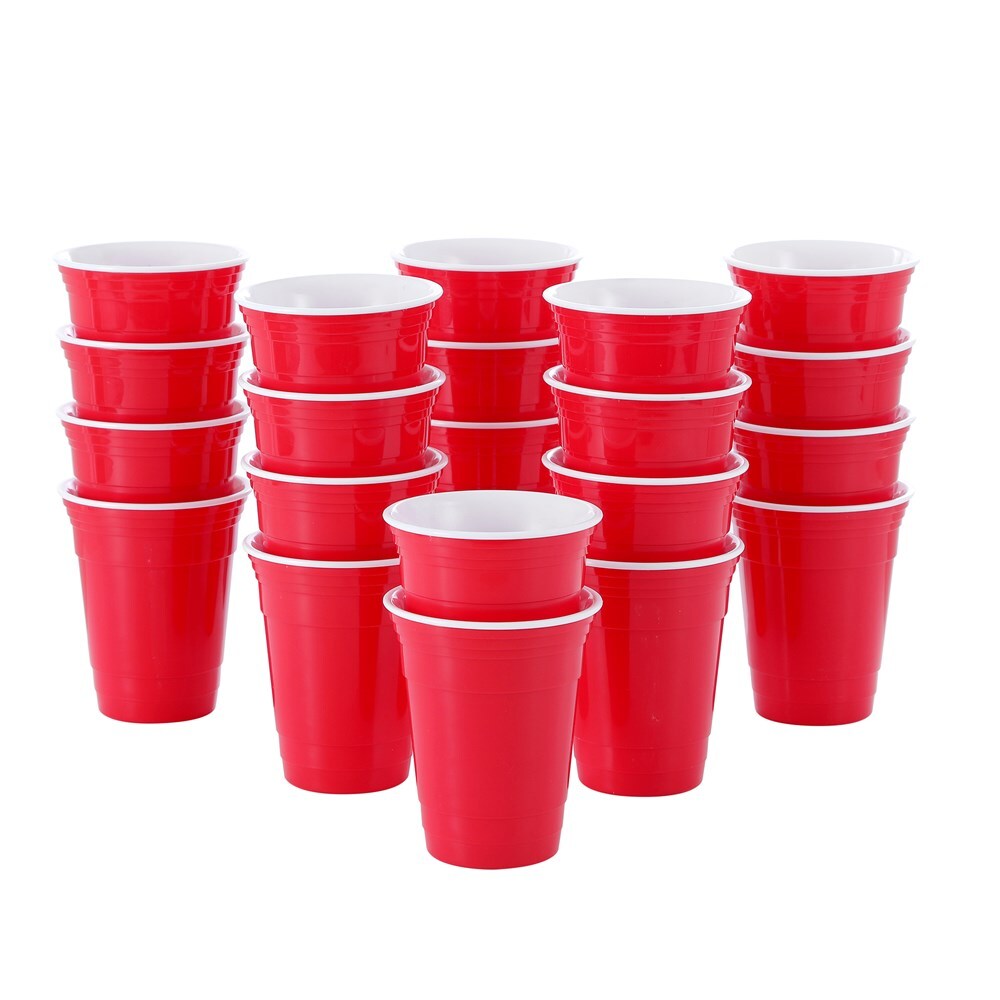 Lemon and Lime 475ml Reusable College Party Cup (6 Pack) — image 4