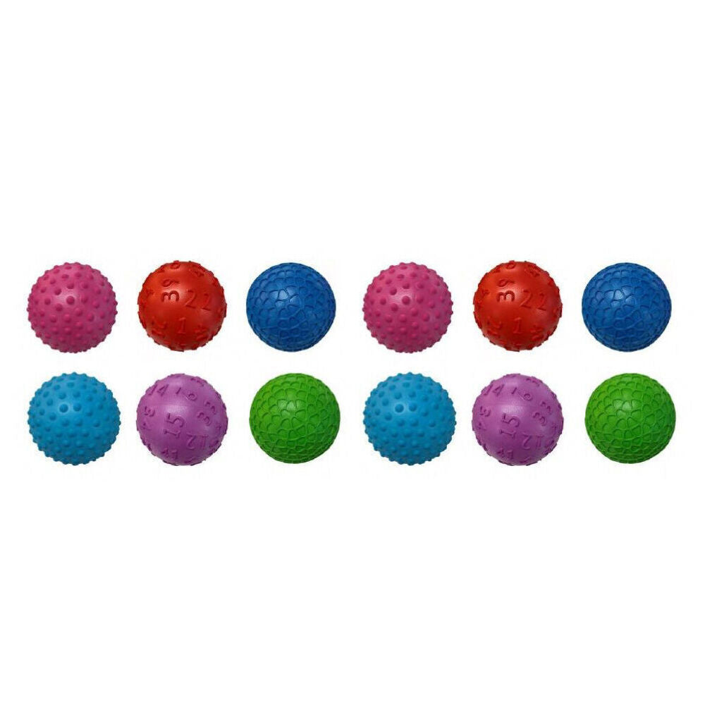 Hunter Leisure Nobby Sensory Play Ball 23cm Assorted Kids/Children Toy (12 Pack)