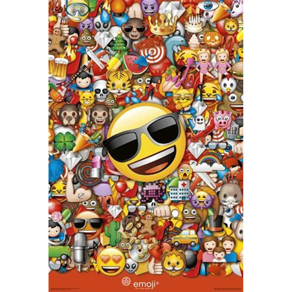 4454-impact-merch-emoji-collage-poster-91-5x61cm-kids-room-wall-art-decor