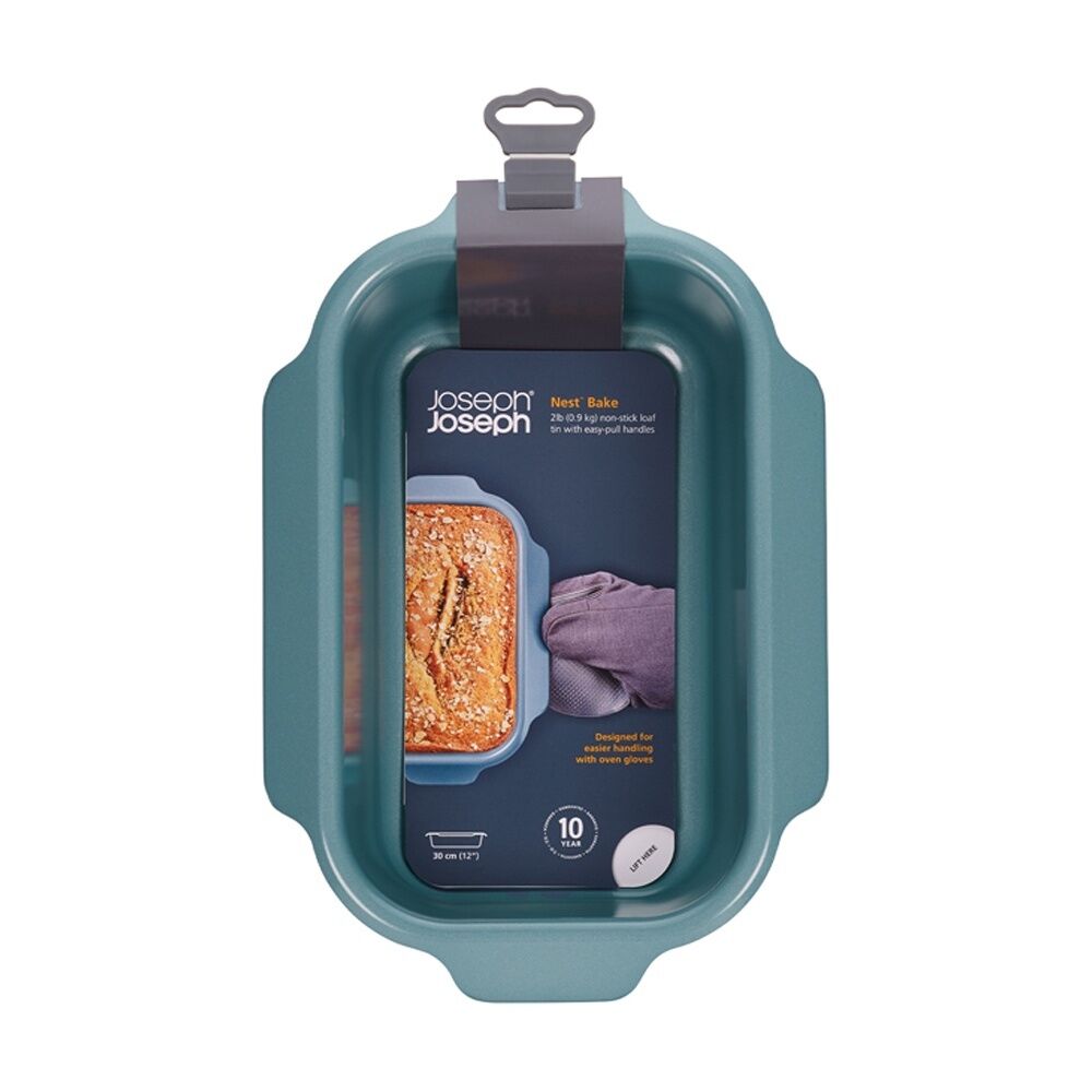 Joseph Joseph Carbon Steel Non-Stick Nest Bake Loaf Tin 2lb Blue (2 Pack) — image 2