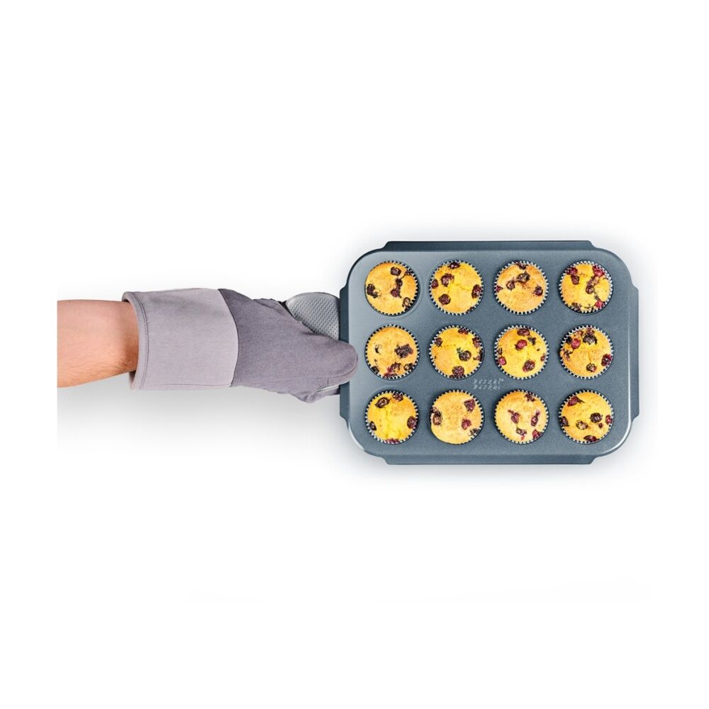 Joseph Joseph Carbon Steel Non-Stick Nest Bake 12 Cup Muffin Pan — image 4