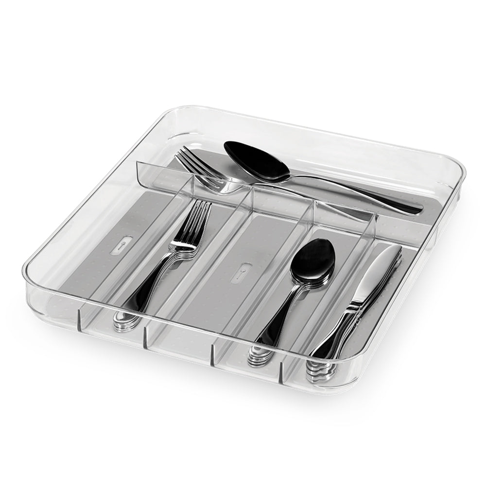 4518-1-madesmart-clear-soft-grip-6-compartment-cutlery-tray-40x33cm-rectangle-grey