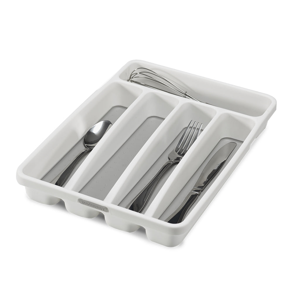 4539-1-madesmart-mini-5-compartment-cutlery-tray-32x23cm-white