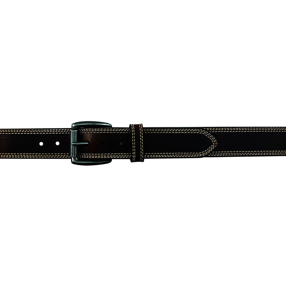John Deere Men's Bridle Leather Belt Dark Brown — image 3