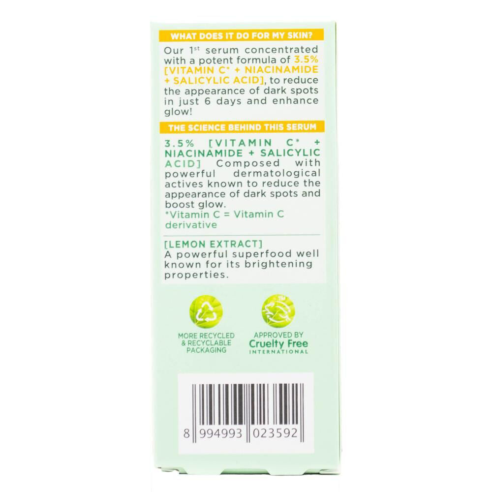 Garnier SkinActive Vitamin C Brightening Serum Face Glow Care 15ml (6 Pack) — image 5