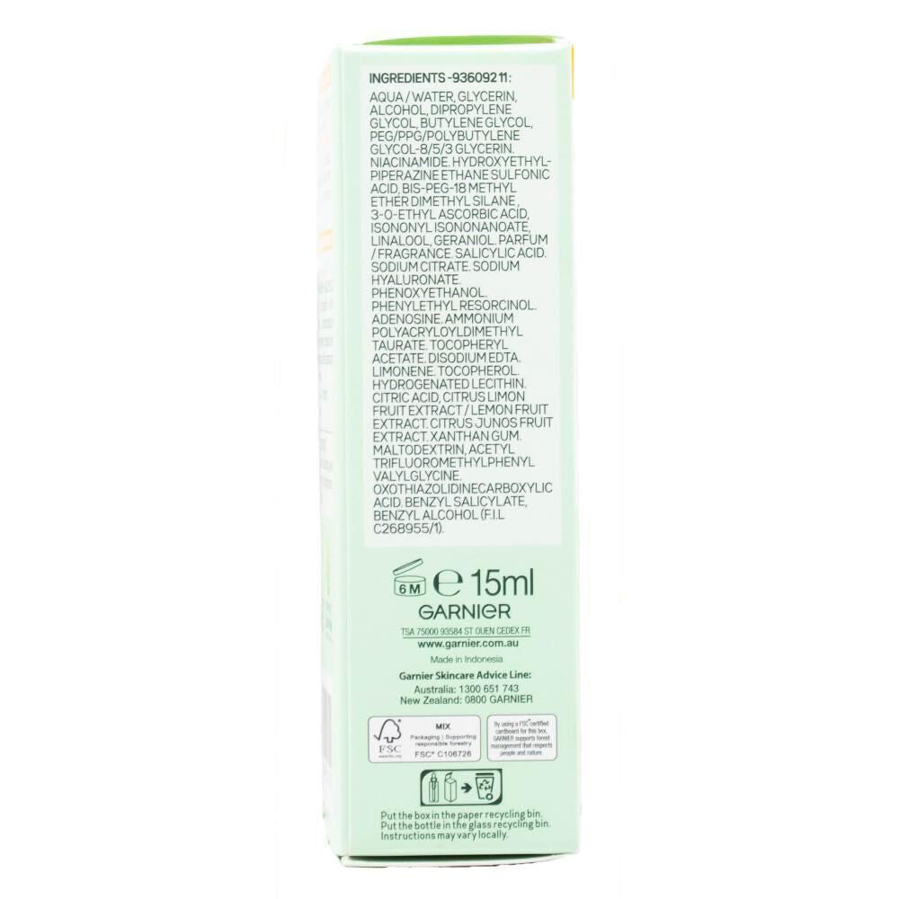 Garnier Face Glow Care 15ml SkinActive Vitamin C Brightening Serum — image 2