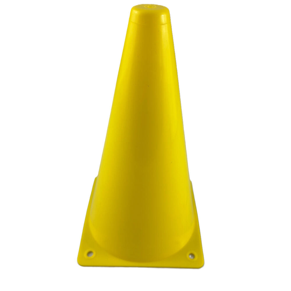 Regent 22cm Yellow All School Sports Solid Field Marking Training Cone