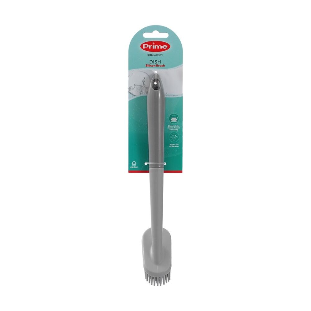 Boxsweden Prime Essentials Dish Brush Silicone Bristles Cleaning Assorted (12 Pack) — image 9