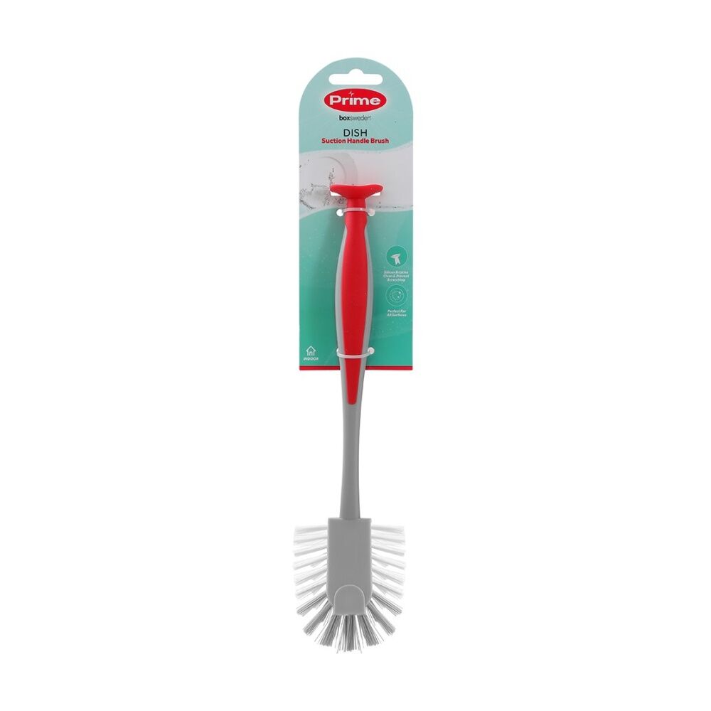 Boxsweden Prime Essentials Suction Handle Dish Brush for Cleaning Assorted (6 Pack) — image 8