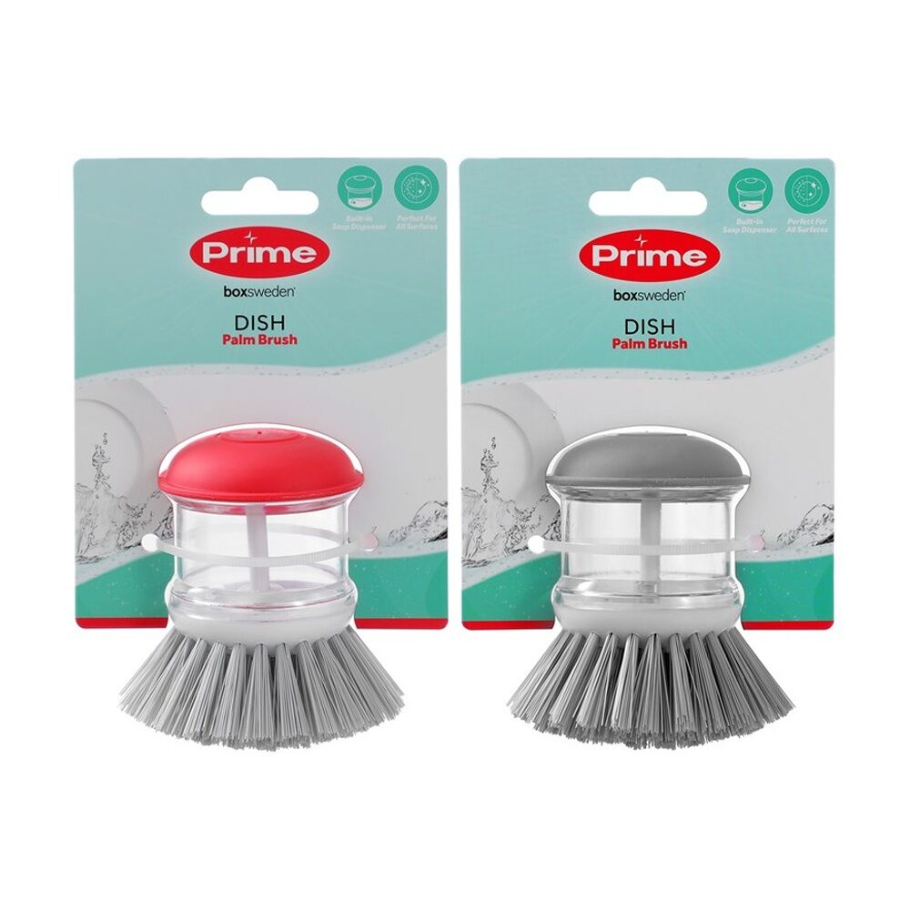 Boxsweden Prime Essentials Palm Dish Brush for Cleaning Assorted (12 Pack) — image 3