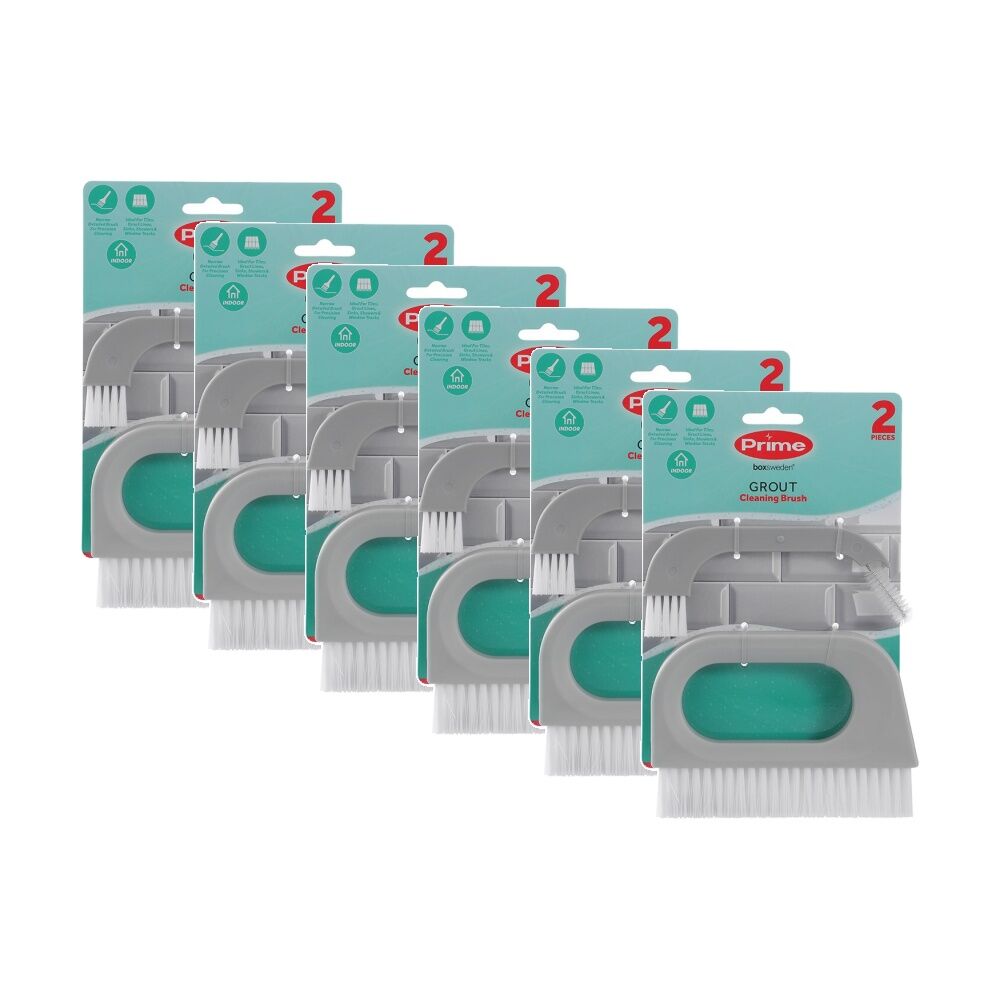 Boxsweden 2pc Boxsweden Prime Narrow Track Cleaning Brush with Durable Head (6 Pack)