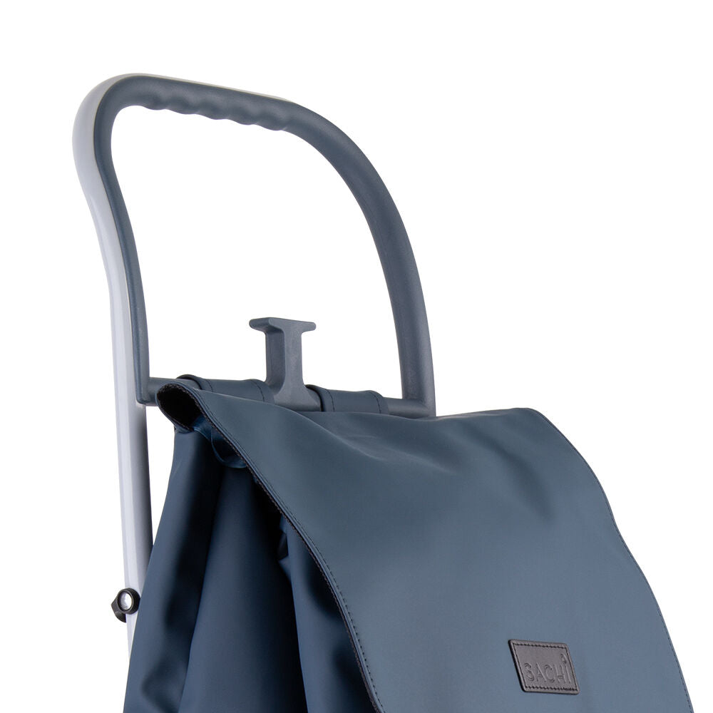 Sachi 38L Indigo Cosmo Weatherproof Durable Grocery Wheeled Shopping Trolley — image 5