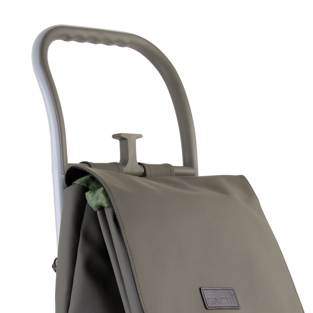 Sachi 38L Olive Cosmo Weatherproof Durable Grocery Wheeled Shopping Trolley — image 5