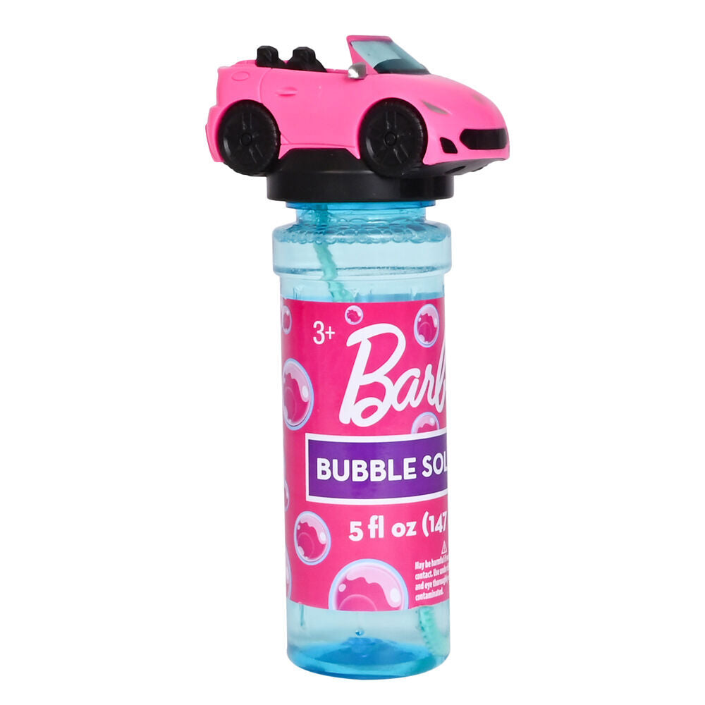 Barbie Blowing Bubbles Bottle w/Pink Convertable Wand Outdoor Activity 147ml (6 Pack) — image 2