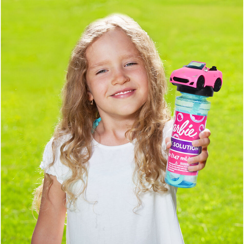 Barbie Blowing Bubbles Bottle w/Pink Convertable Wand Outdoor Activity 147ml (6 Pack) — image 6