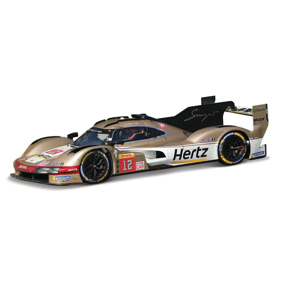 Maisto TECH 1:24 Brown Porsche 963 Hertz Team Jota #12 WEC Remote Control Car