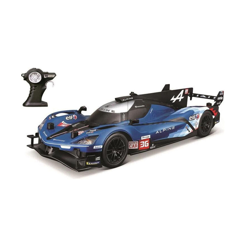 Maisto TECH 1:16 Blue/Black Alpine A424 Hybrid Hypercar #36 WEC RC Car