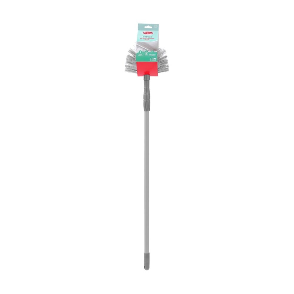 Boxsweden Prime Cobweb Ball Brush for Cleaning w/ Ext Handle Assorted