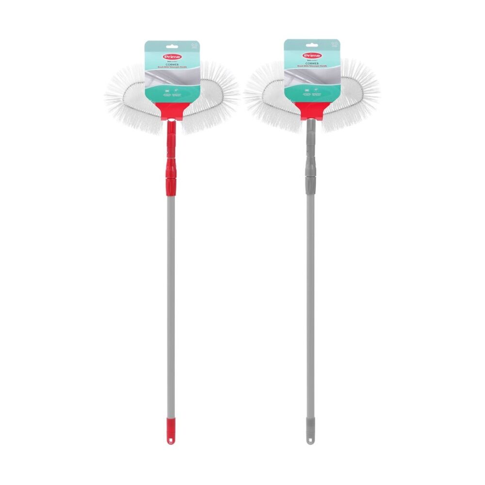 Boxsweden Prime Cobweb Brush Telescopic Handle for Cleaning Use Assorted — image 2