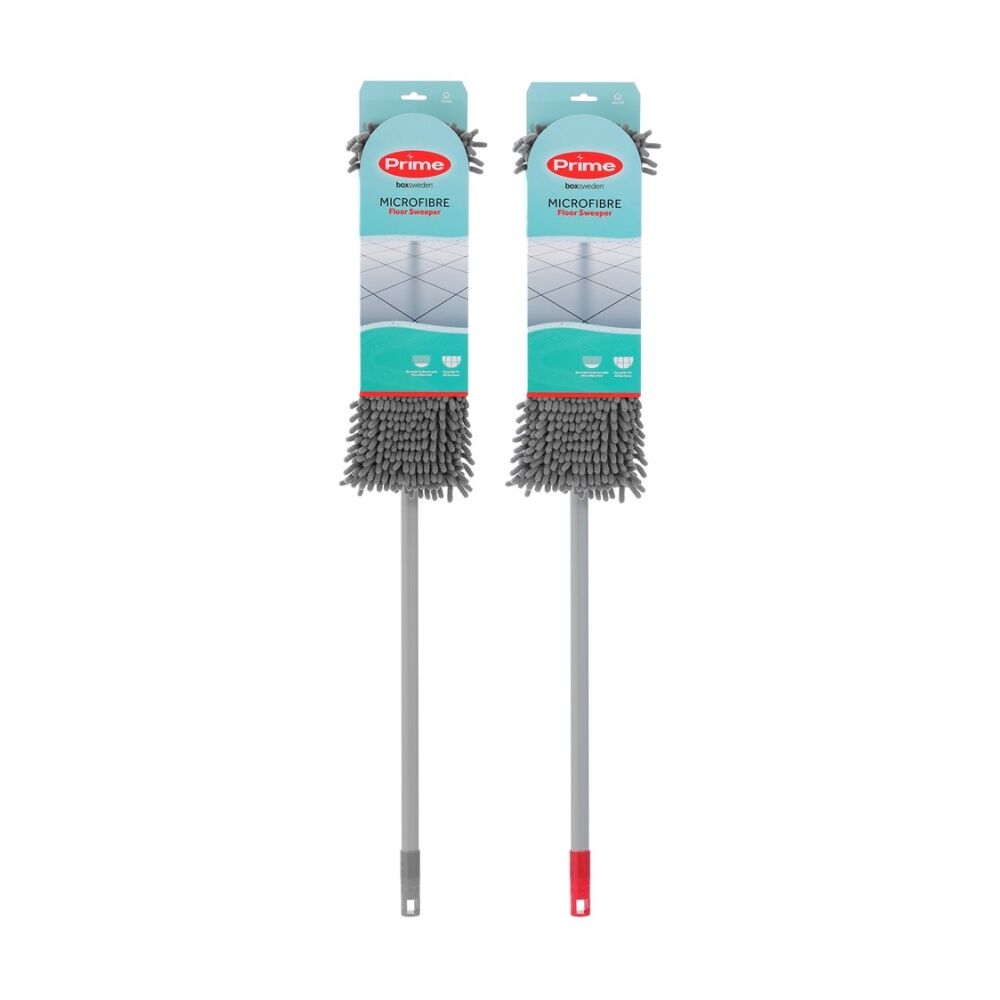 Boxsweden Prime Microfibre Floor Sweeper w/ Ext Handle for Cleaning Assorted (6 Pack) — image 3