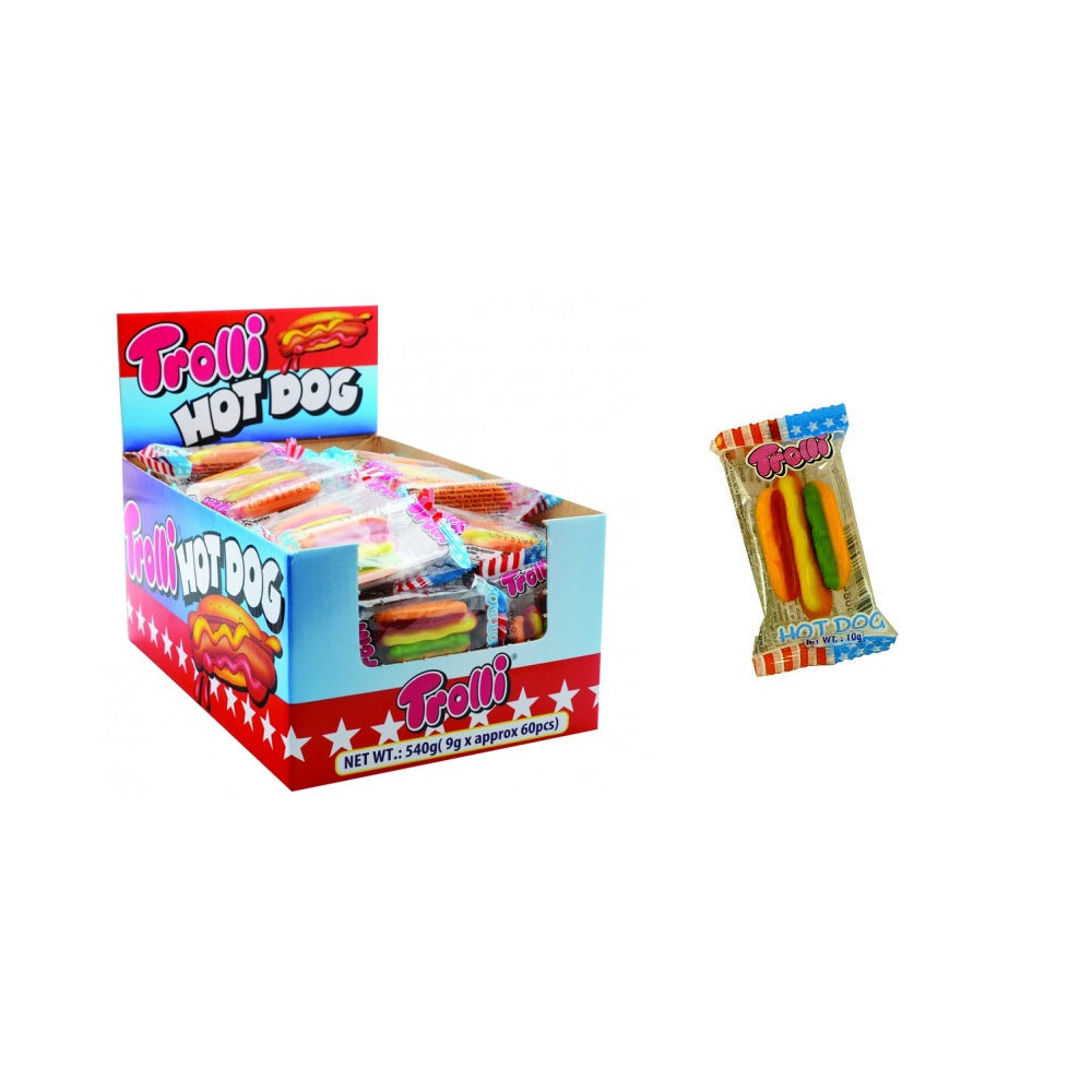 Trolli Mini Burger & 60PK Trolli Hot Dog 9g Candy Combo (60 Pack) — image 3