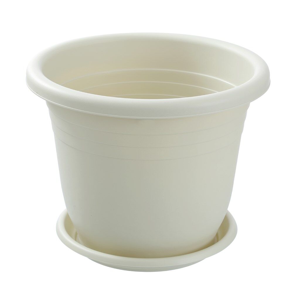 Boxsweden Classic Plastic Planter Pot 46cm w/ Saucer Assorted 46x46x37cm (4 Pack) — image 10