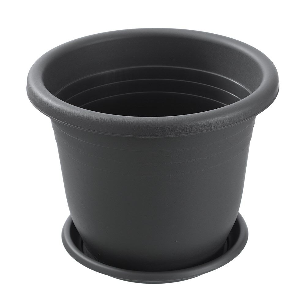 Boxsweden Classic Plastic Planter Pot 46cm w/ Saucer Assorted 46x46x37cm (4 Pack) — image 5