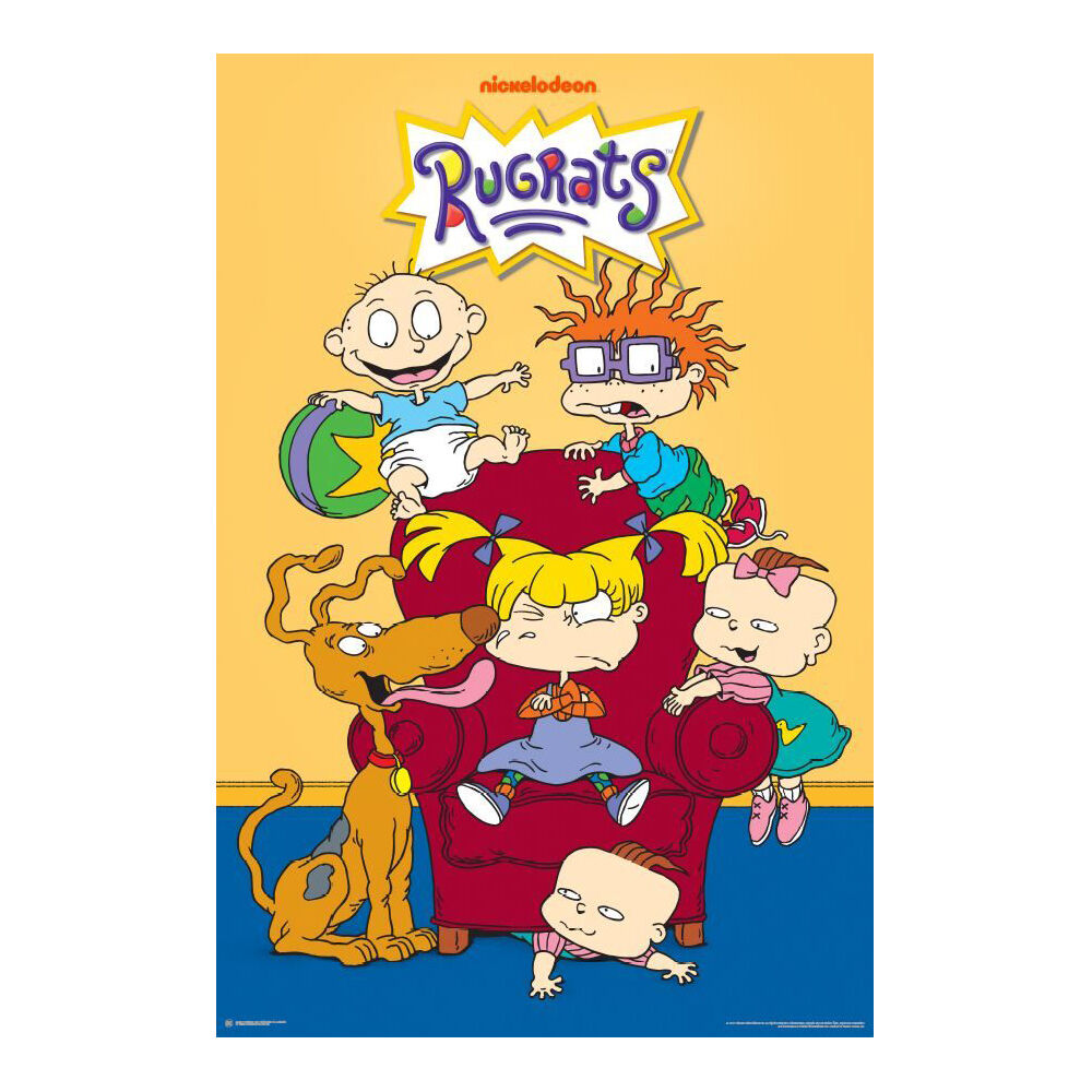 4809-nickelodeon-rugrats-chair-poster-91-5x61cm-kids-room-decor