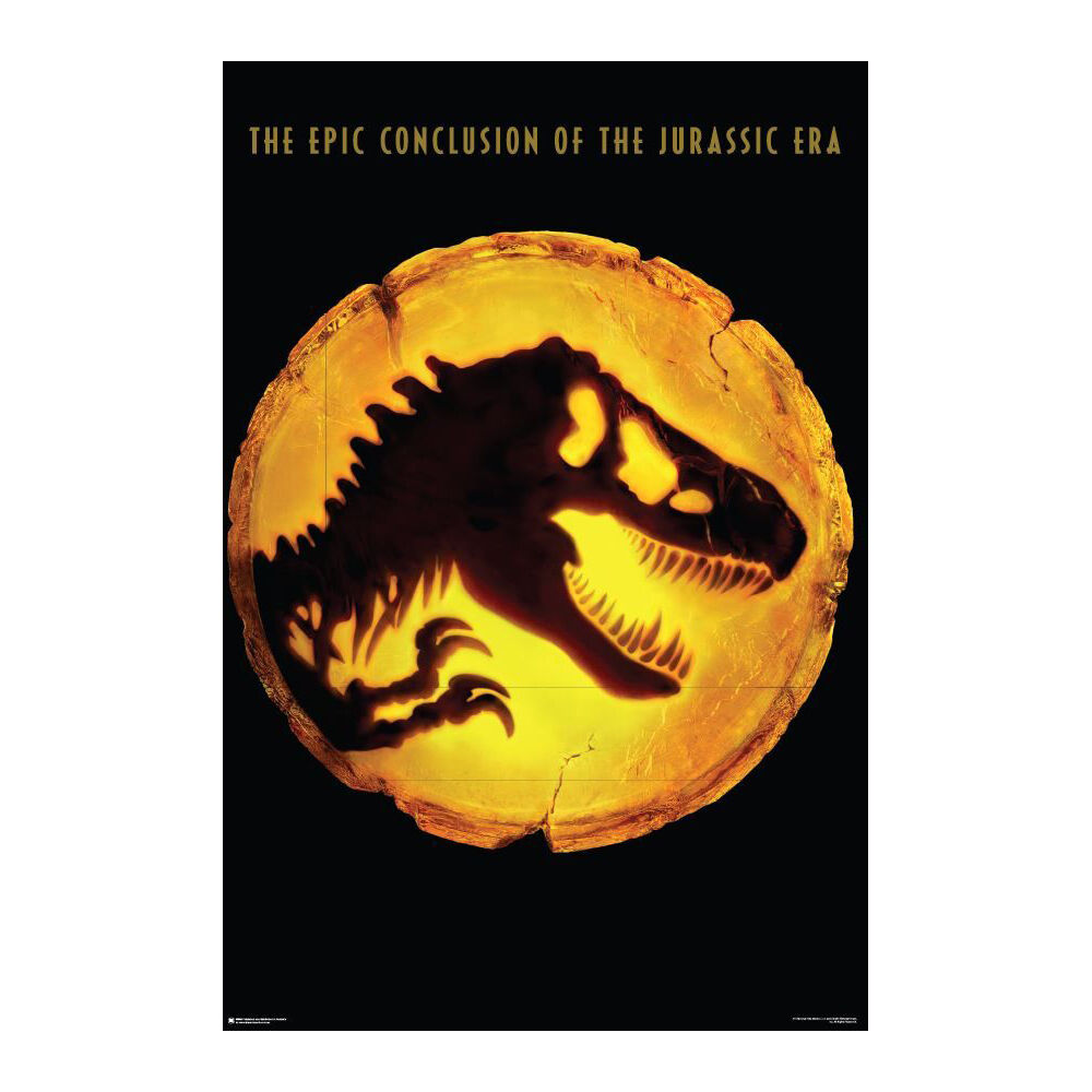 4849-jurassic-world-dominion-logo-poster-91-5x61cm-wall-decor