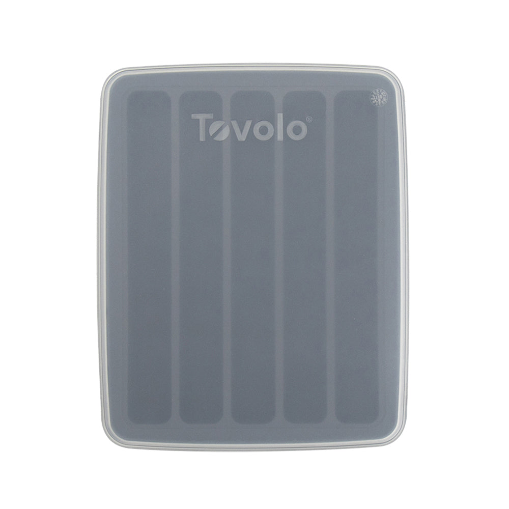 Tovolo Flexi Silicone Water Bottle 5-Cylindrical Ice Stick Mold Tray Chrcl (2 Pack) — image 2