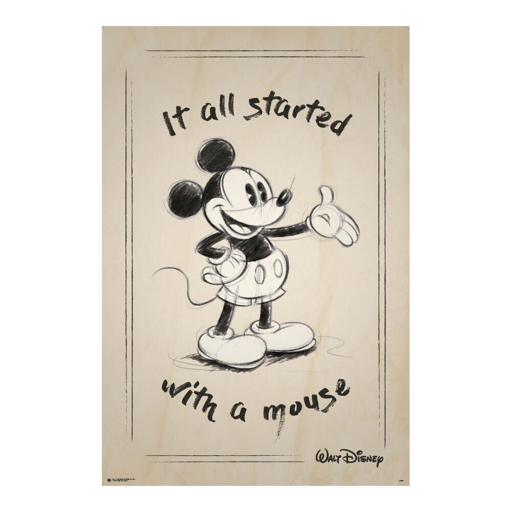 4891-disney-mickey-mouse-it-all-started-with-a-mouse-poster-91-5x51cm