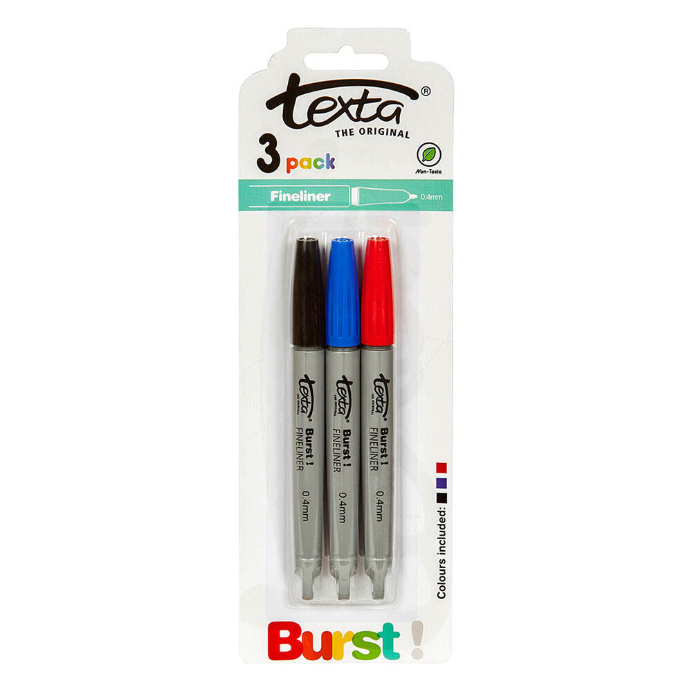 48921-3pc-texta-non-toxic-fineliner-0-4mm-pens-black-blue-red