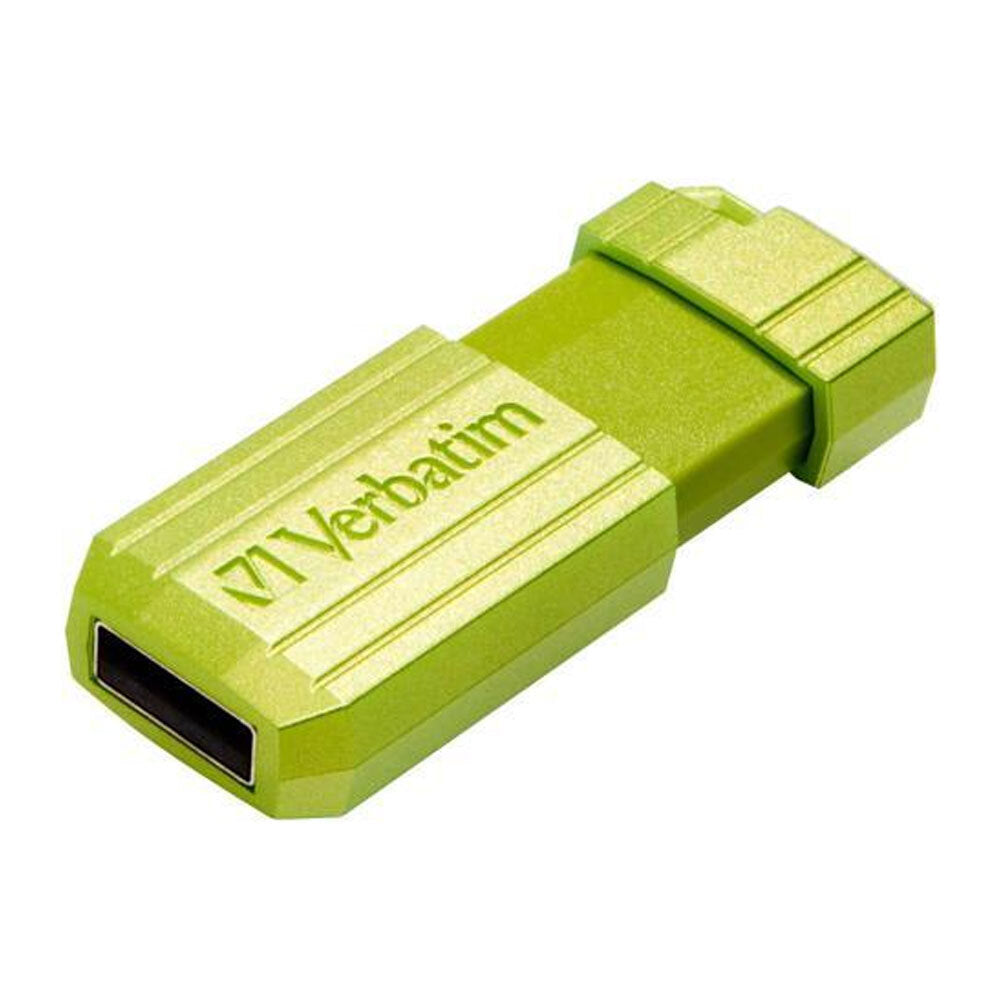 Verbatim 16GB PinStripe USB 2.0 Drive/Pen Drive For Windows/Mac/Linux Green (2 Pack) — image 3