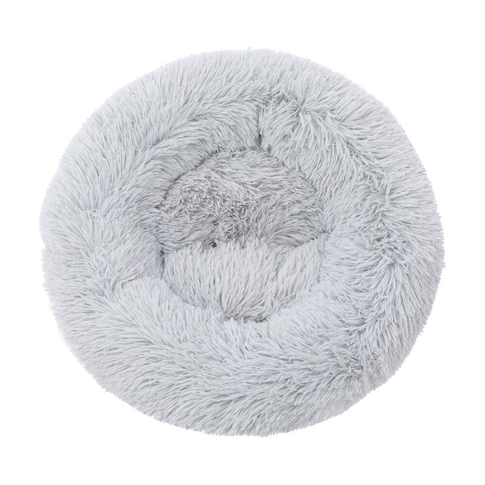 Paws and Claws Round Bed Small 50x50x15cm Super Plush Washable Assorted (4 Pack) — image 2