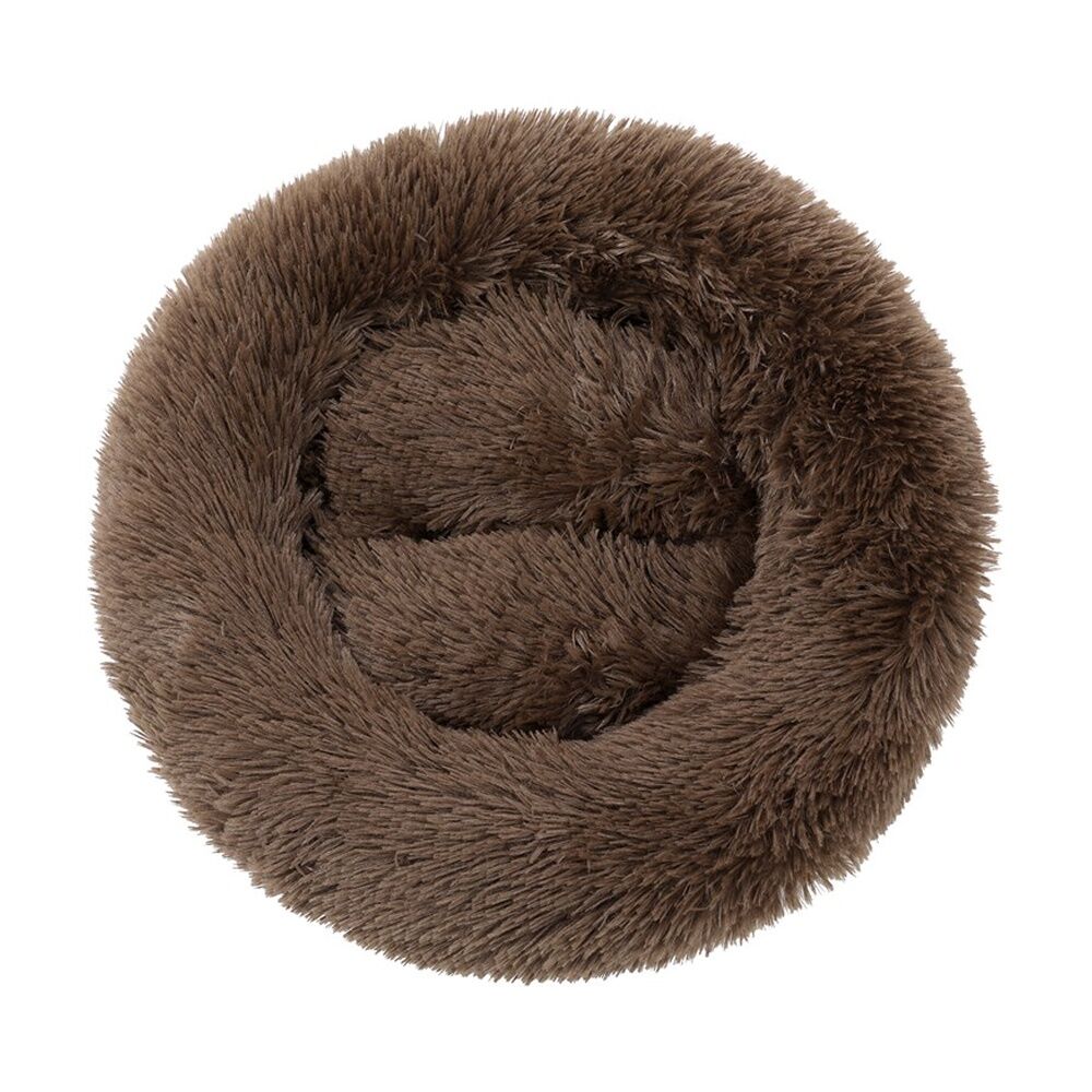 Paws and Claws Round Bed Small 50x50x15cm Super Plush Washable Assorted (4 Pack) — image 7