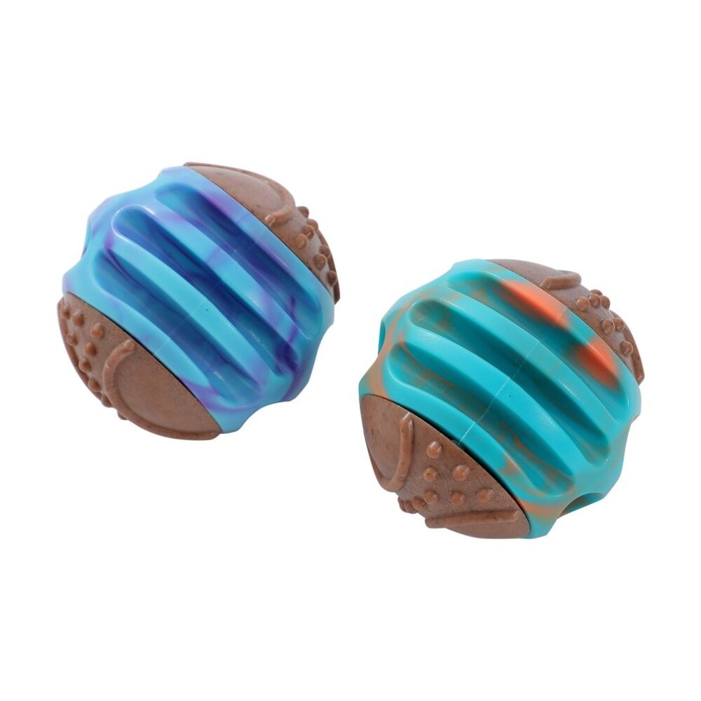 Paws and Claws Boobone TPR Giggle Ball Chicken and Peanut Butter Assorted — image 3