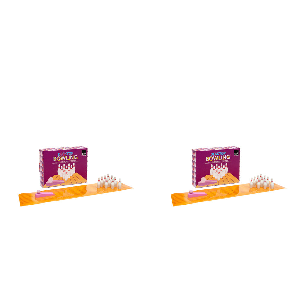 Salt & Pepper S&P Home/Office Desktop/Table Mini Games Kids/Family 5y+ Bowling Fun Toy (2 Pack)