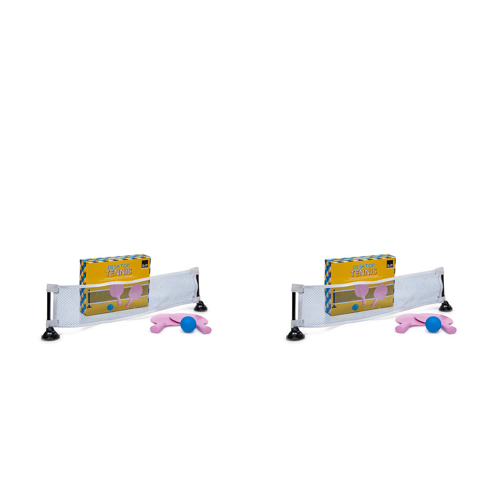 Salt & Pepper S&P Home/Office Desktop/Table Mini Games Kids/Family 5y+ Tennis Fun Toy (2 Pack)