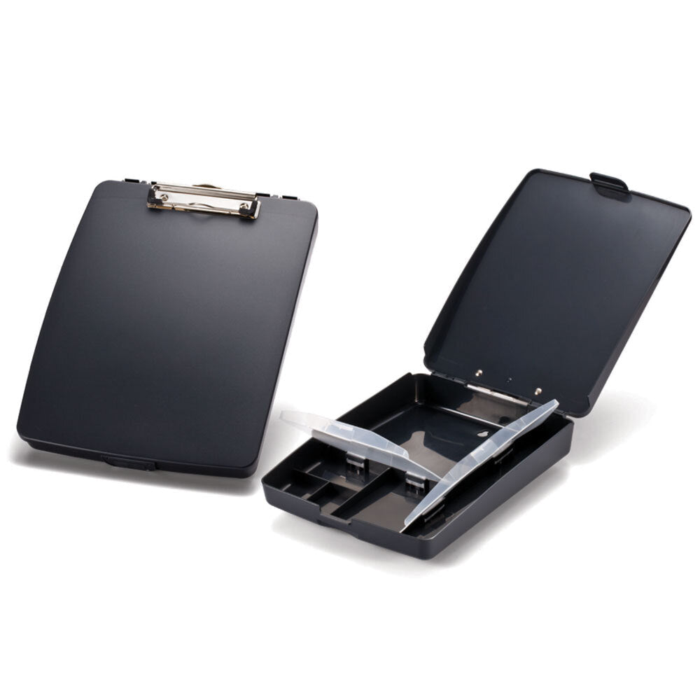 Esselte Smart Desk Portable Table Organiser/Storage w/ 6 Compartments Black (2 Pack) — image 2