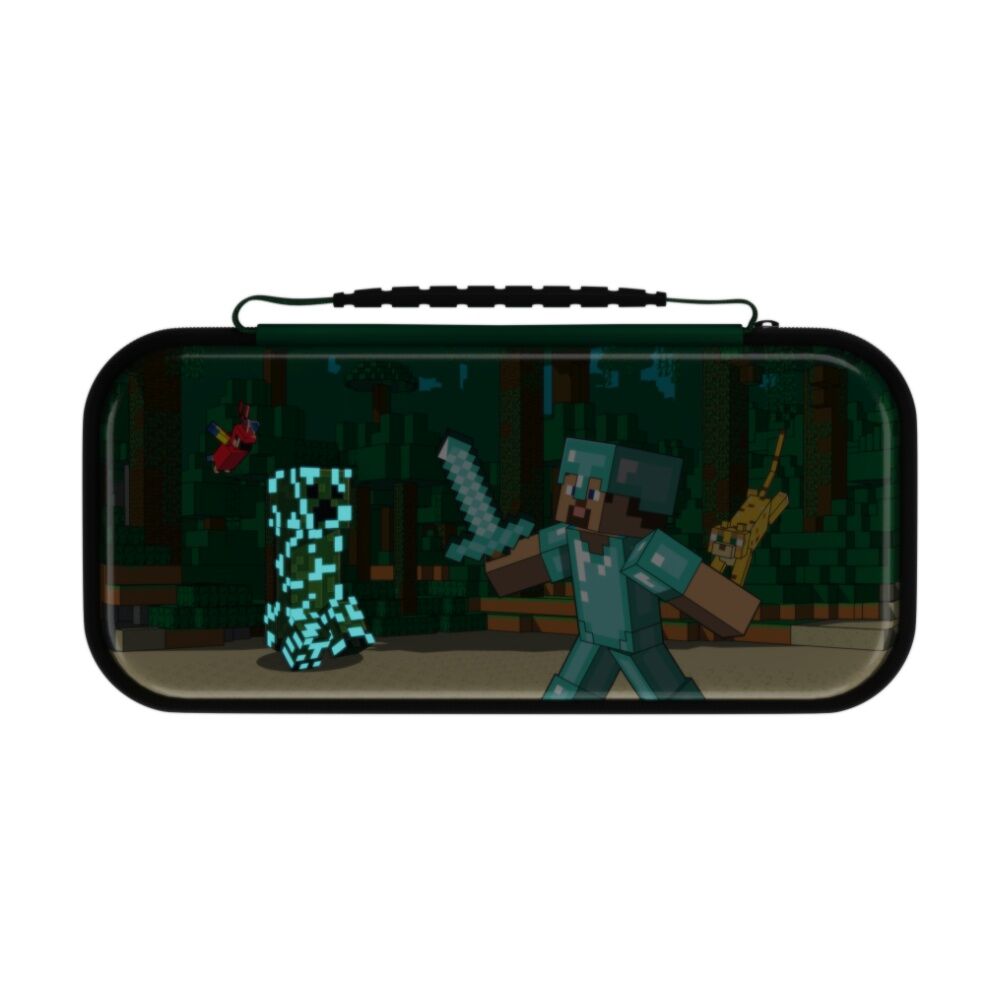 Turtle Beach Minecraft Forest Battle Nintendo Switch Realmz Gaming Travel Case