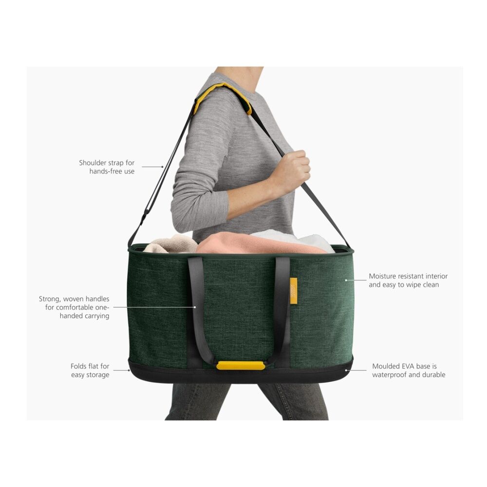 Joseph Joseph Hold-All Outdoor Laundry Basket 45L Waterproof Base Handles — image 3