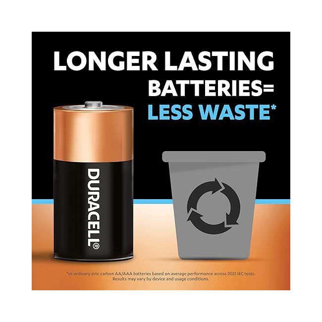 Duracell Ultra C Battery Pack Single-Use Long Lasting Batteries (2 Pieces) — image 3