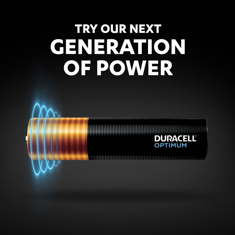 Duracell 8pc Duracell Optimum Alkaline AAA Size Battery Pack Single Use Batteries (4 Pack) — image 3