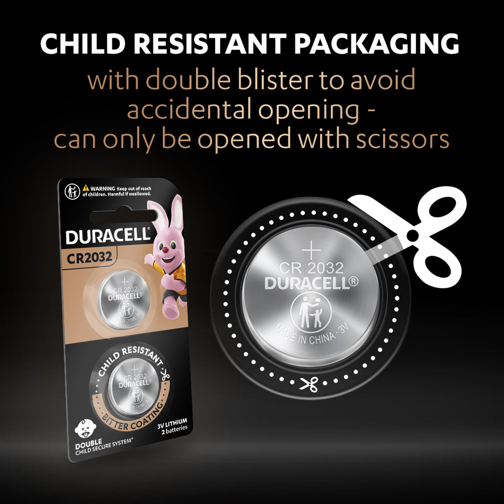 Duracell 2pc Duracell Specialty 2032 Lithium Coin Battery Pack Single Use (6 Pack)