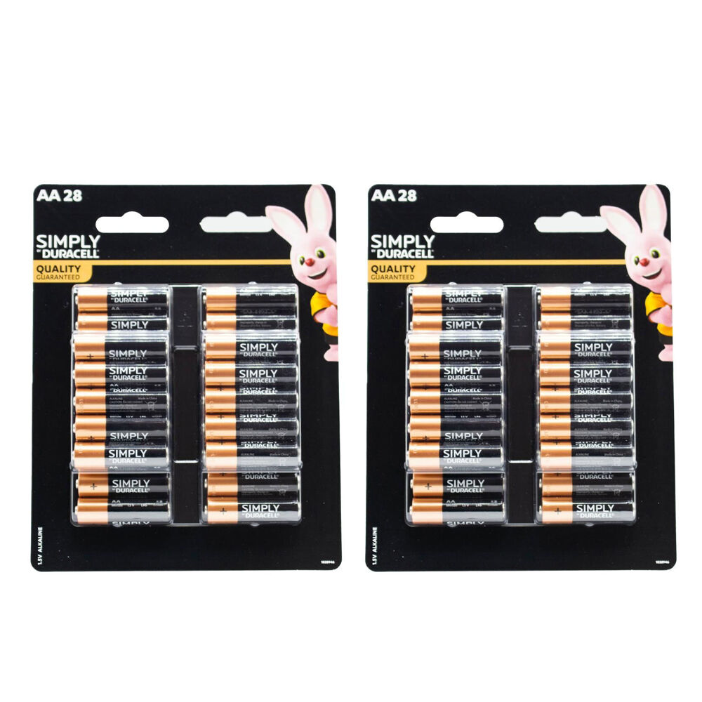 Duracell 28pc Duracell AA Size 1.5V Alkaline Battery Pack Single-Use Batteries (2 Pack)