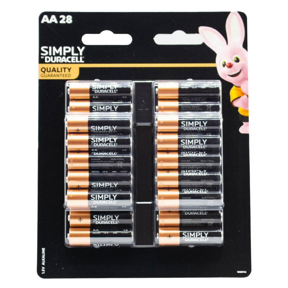 Duracell 28pc Duracell AA Size 1.5V Alkaline Battery Pack Single-Use Batteries (2 Pack) — image 2