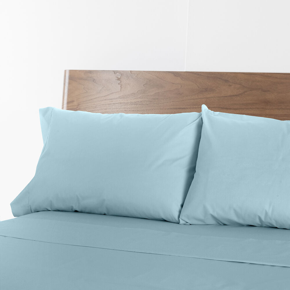 Renee Taylor Mist King Sheet w/ 2x Pillowcases Cotton Blend 1500TC Set — image 4