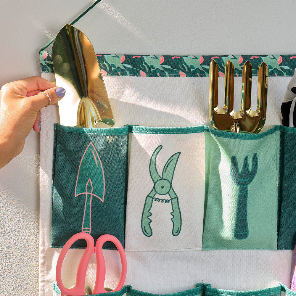 Annabel Trends Hanging Garden Tool Organiser Storage Cotton Canvas 71x48cm (2 Pack) — image 4